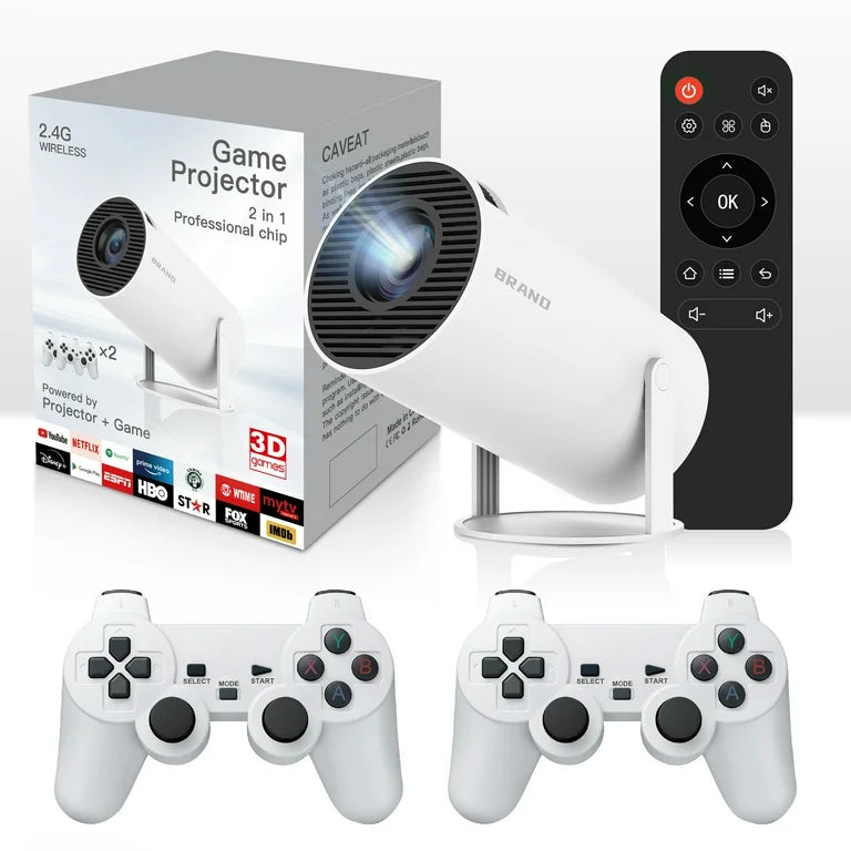 HD Smart Gaming Projector & YouTube,Netflix