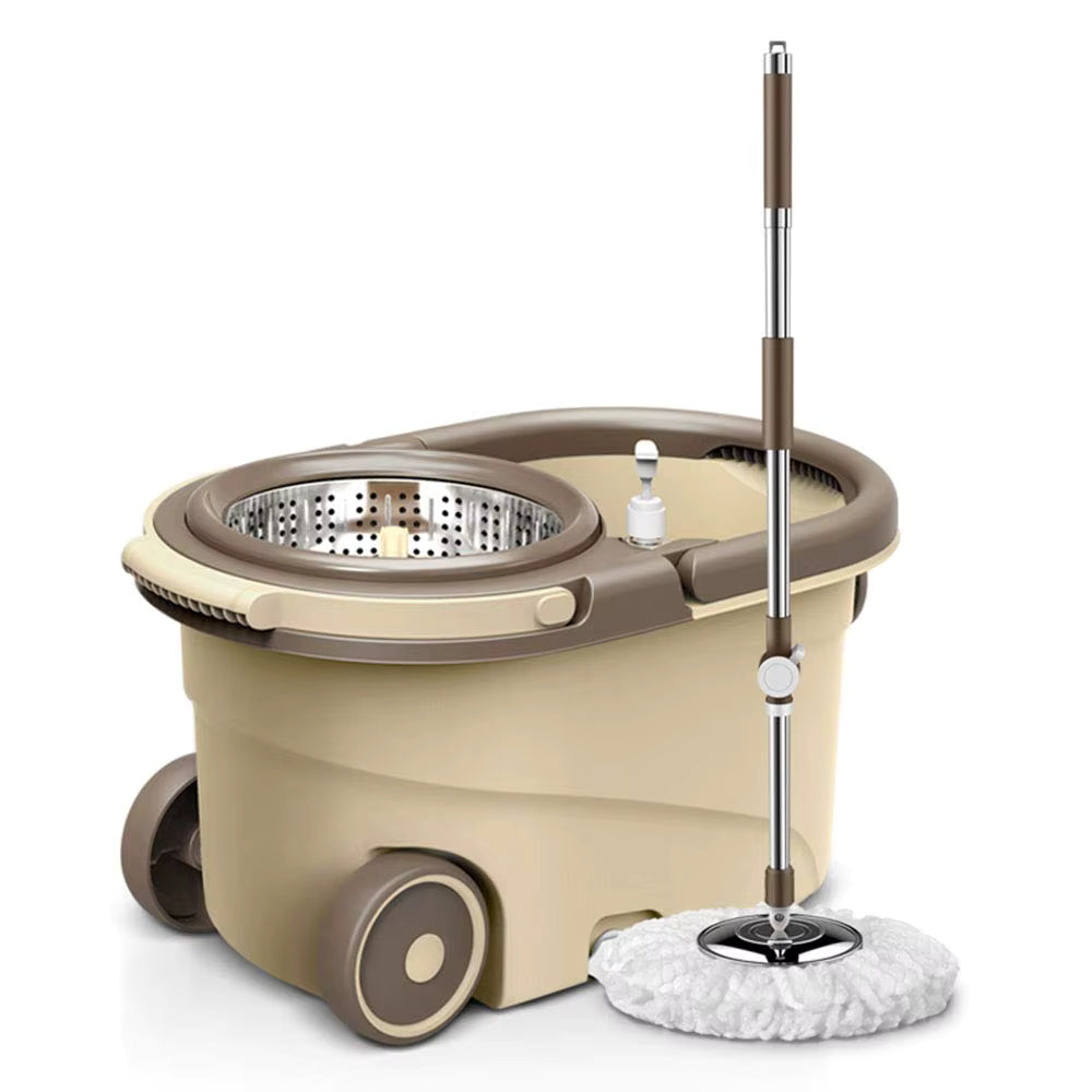 smart spinning mop with bucket