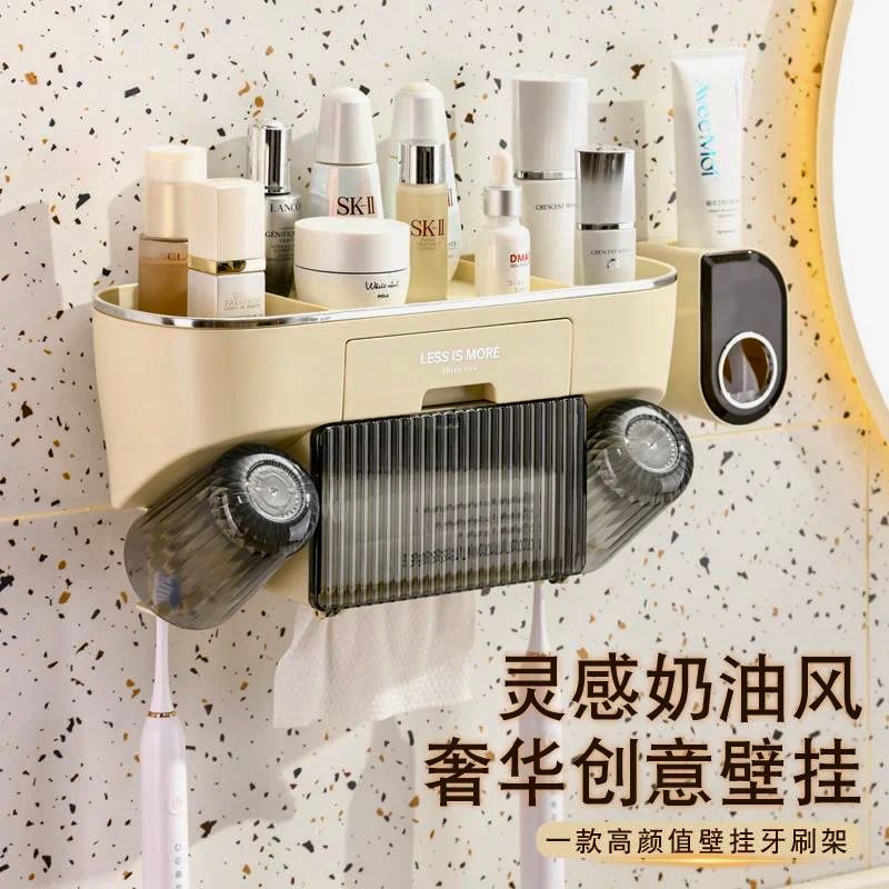 Bathroom Toothbrush Rack