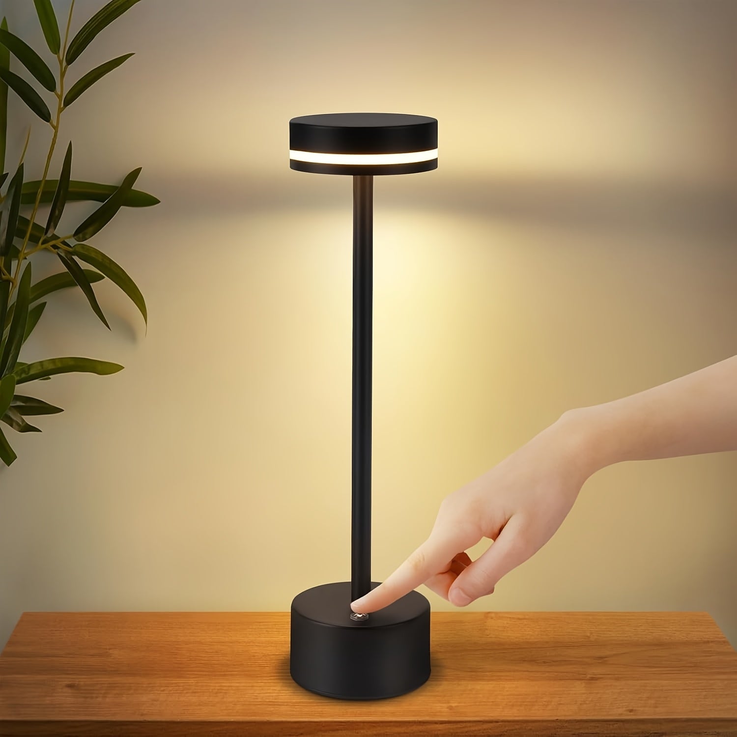 Cordless LED Desk Lamp with a Battery