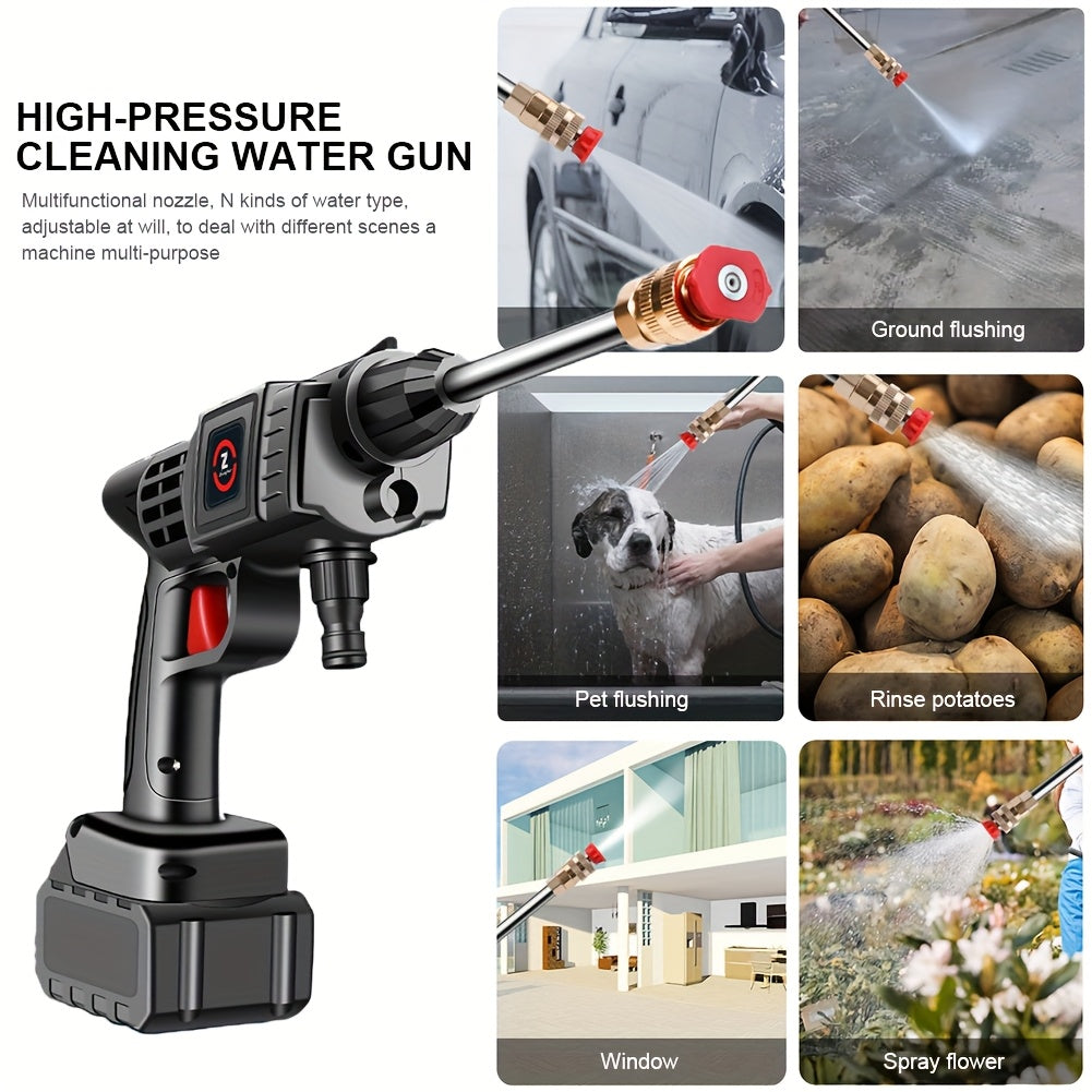 Rechargeable car washer