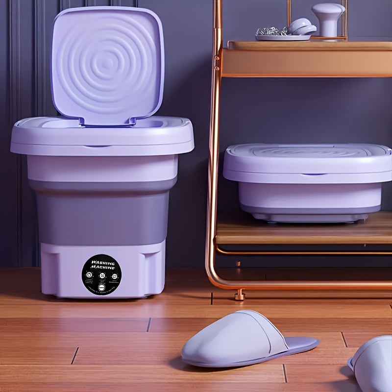 8L Folding Mini Washing Machine,