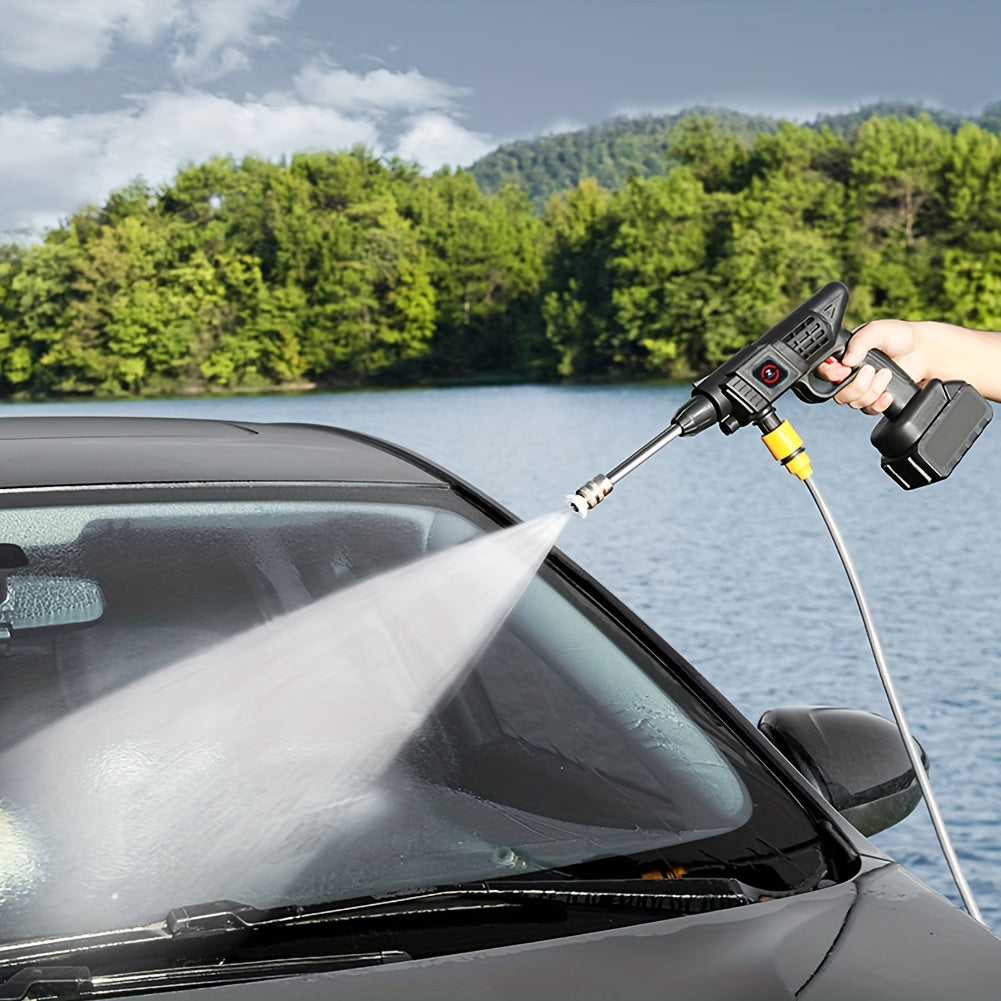 Rechargeable car washer
