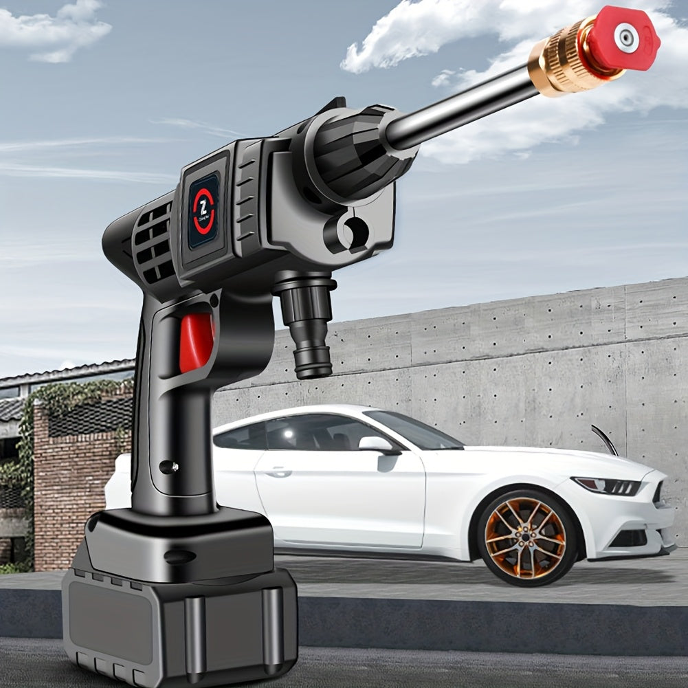 Rechargeable car washer