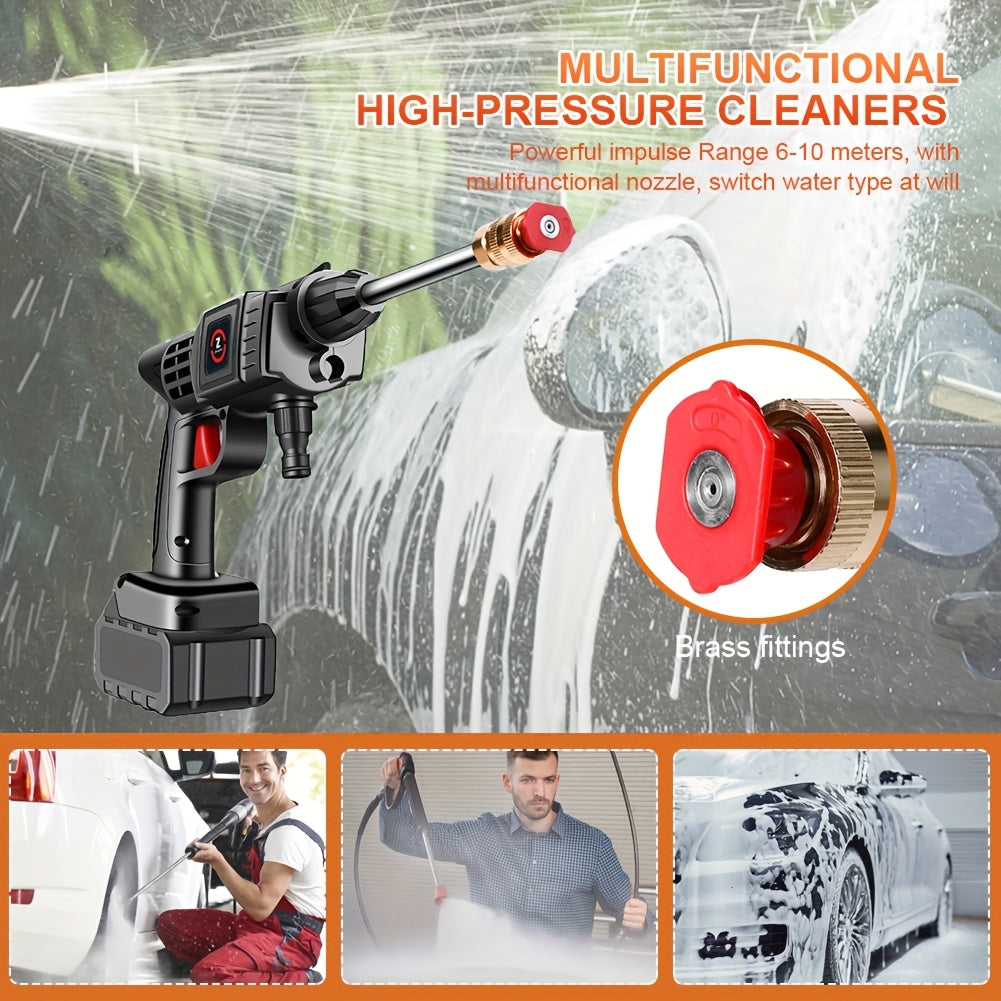 Rechargeable car washer