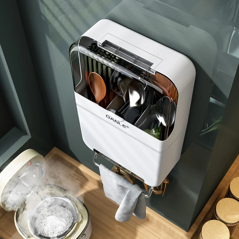 Kitchen utensil Storage Rack & steriliser
