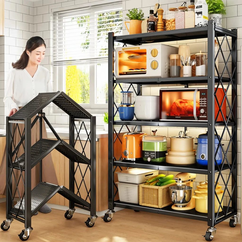 Household Kitchen Shelf Foldable