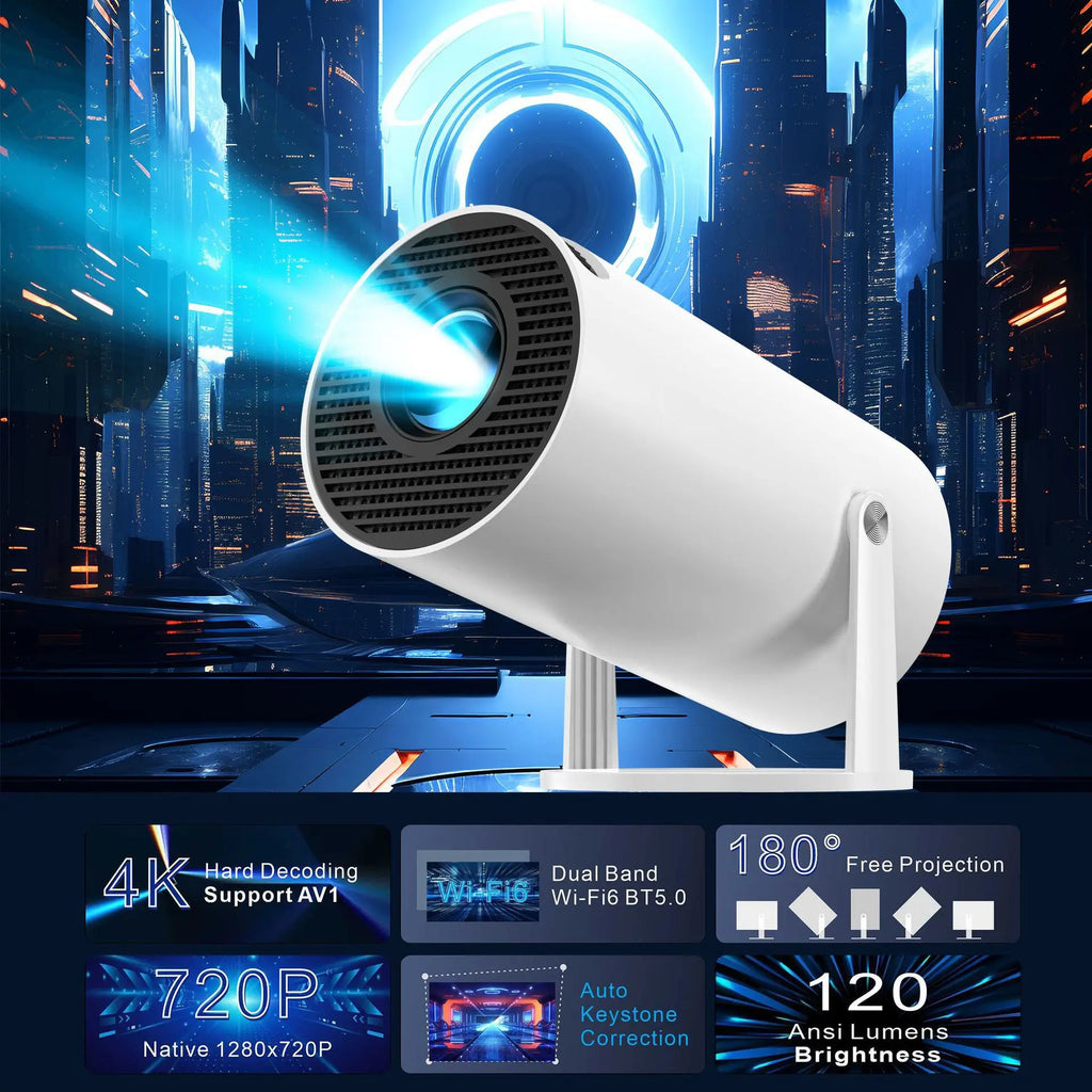 HD Smart Gaming Projector & YouTube,Netflix