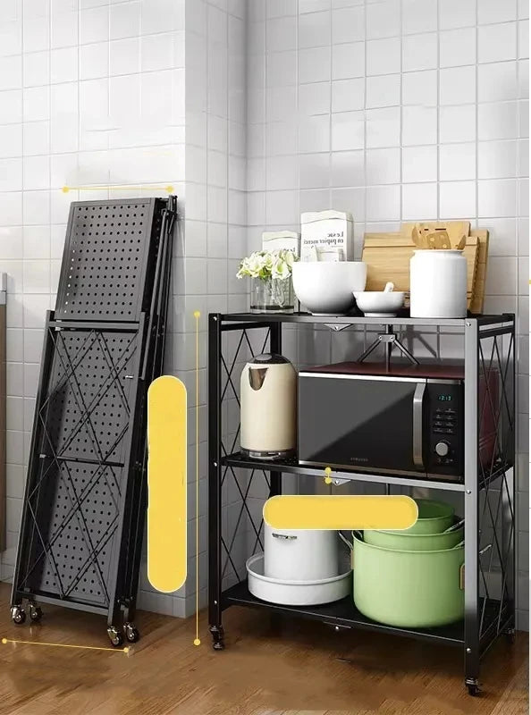 Household Kitchen Shelf Foldable