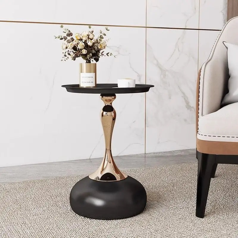 Modern ROUND Metal Side Table