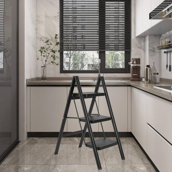 portable 4tier retractable ladder